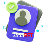 Tornar-se um membro do 3555Bet é muito simples
